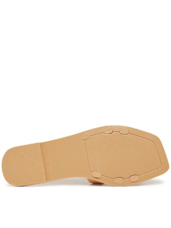 KARL LAGERFELD Klapki Jelly IV KL80025 Beżowy