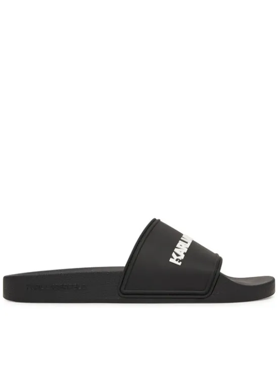 KARL LAGERFELD Klapki Kondo II KL70004C Czarny