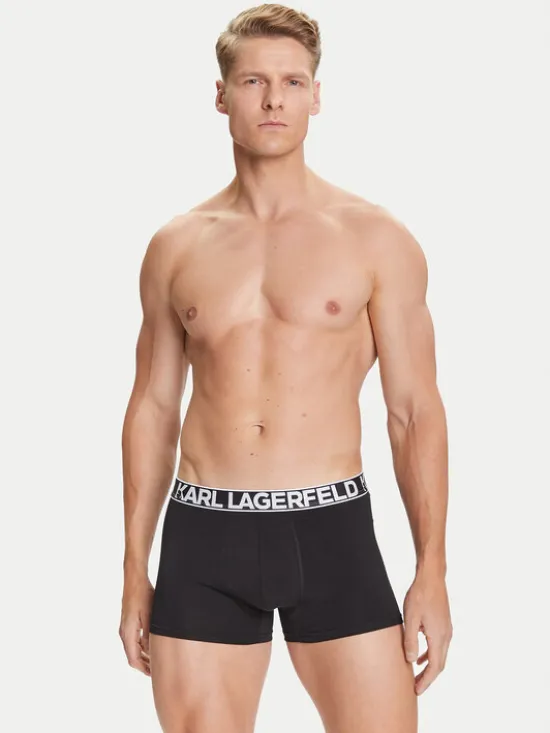 KARL LAGERFELD Komplet bokserek A3M47010 Czarny