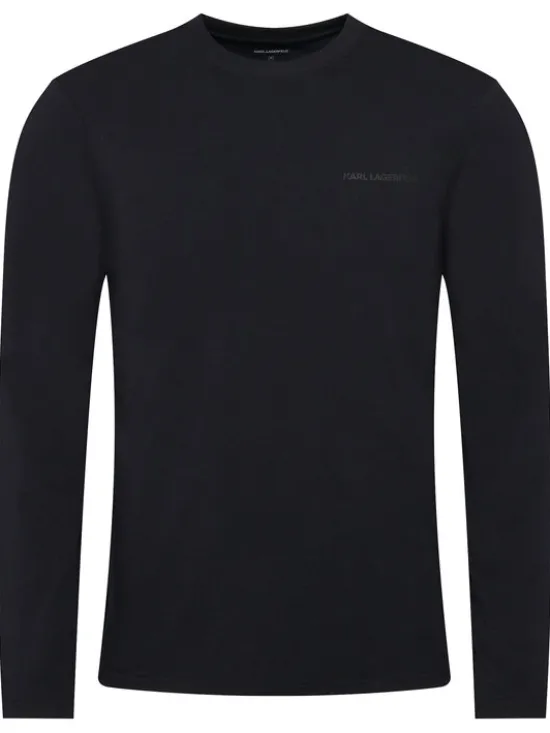 KARL LAGERFELD Komplet t-shirtów A4M47003 Czarny Regular Fit