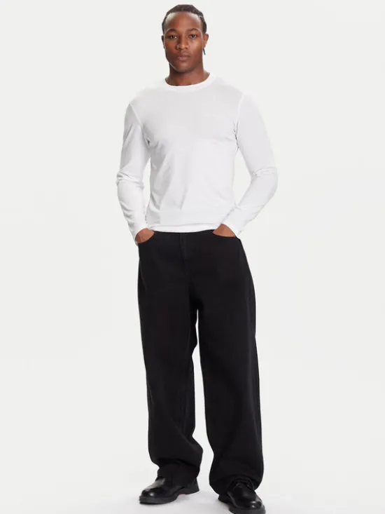 KARL LAGERFELD Komplet t-shirtów A4M47003 Czarny Regular Fit