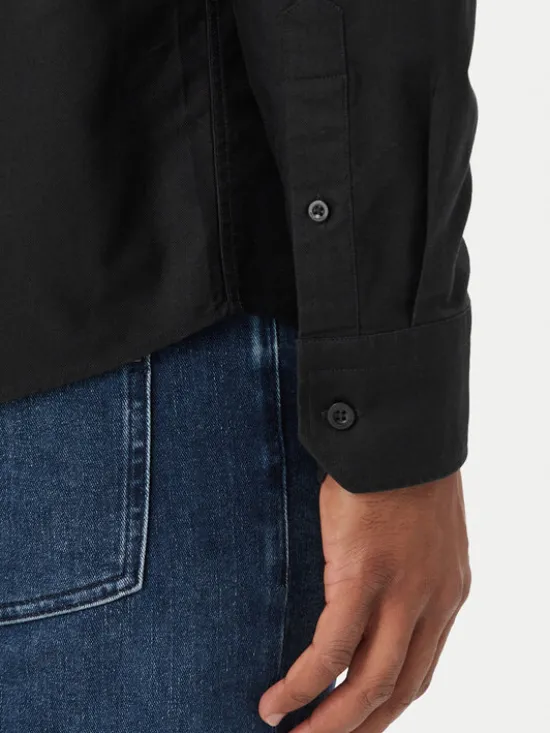 KARL LAGERFELD Koszula 605192 561784 Czarny Modern Fit