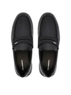 KARL LAGERFELD Loafersy Magnus KL10610 Czarny