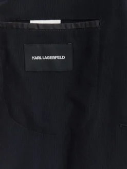 KARL LAGERFELD Marynarka 155280-562034 Granatowy Slim Fit