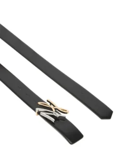 KARL LAGERFELD Pasek Damski B1W33044 Czarny