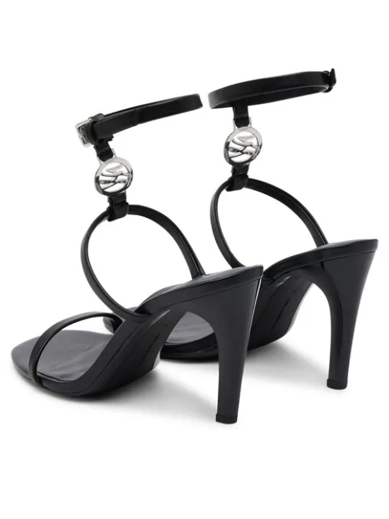 KARL LAGERFELD Sandały Belvia KL32914 Czarny