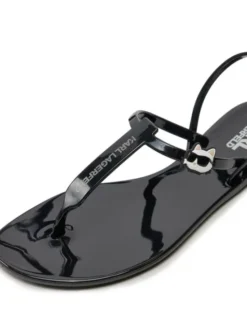 KARL LAGERFELD Sandały KL80002N Czarny