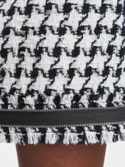 KARL LAGERFELD Spódnica mini B4W12013 Czarny Regular Fit
