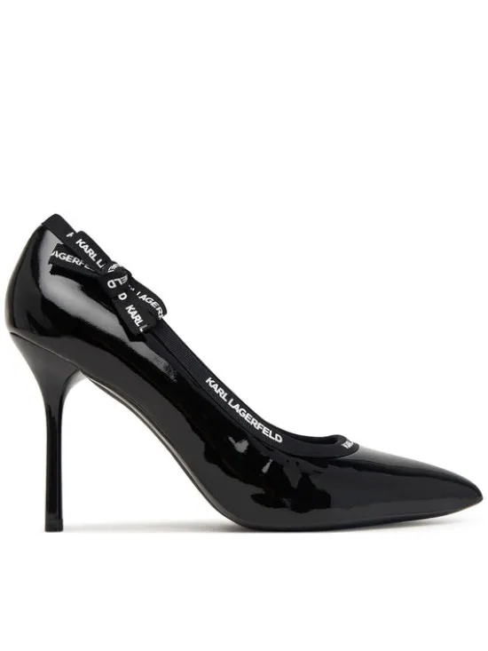 KARL LAGERFELD Szpilki KL30908R Czarny