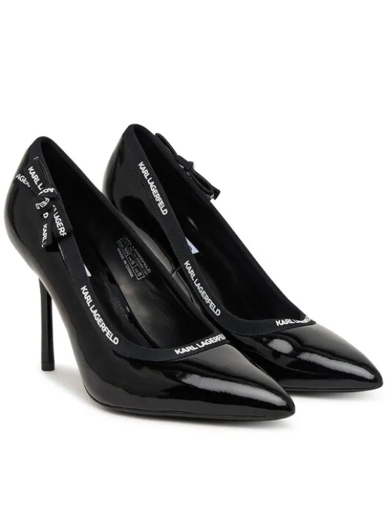 KARL LAGERFELD Szpilki KL30908R Czarny