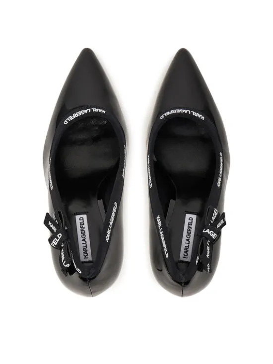 KARL LAGERFELD Szpilki KL30908R Czarny