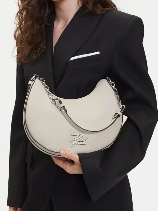 KARL LAGERFELD Torebka A2W30019 Kremowy