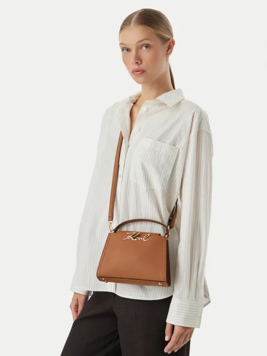 KARL LAGERFELD Torebka B3W30018 Brązowy