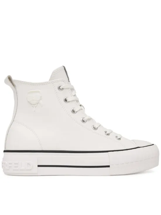 KARL LAGERFELD Trampki Kampus Max KL60456 Biały