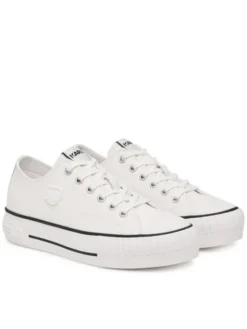 KARL LAGERFELD Trampki Kampus Max KL60426 Biały
