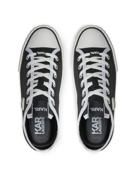 KARL LAGERFELD Trampki KL60424 Czarny