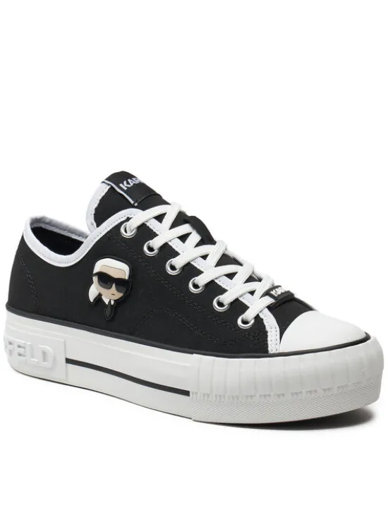 KARL LAGERFELD Trampki KL60424 Czarny