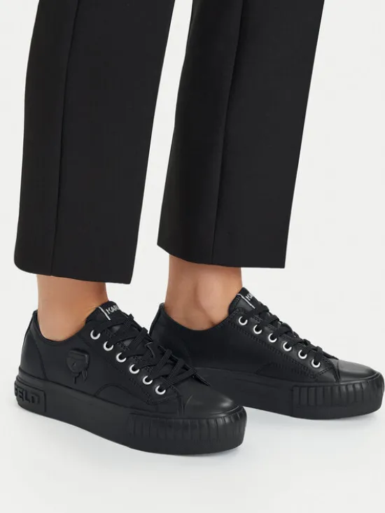 KARL LAGERFELD Trampki KL60426 Czarny