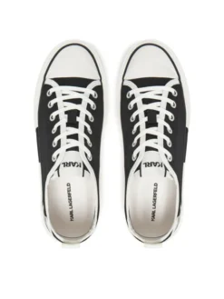 KARL LAGERFELD Trampki KL60614T Czarny