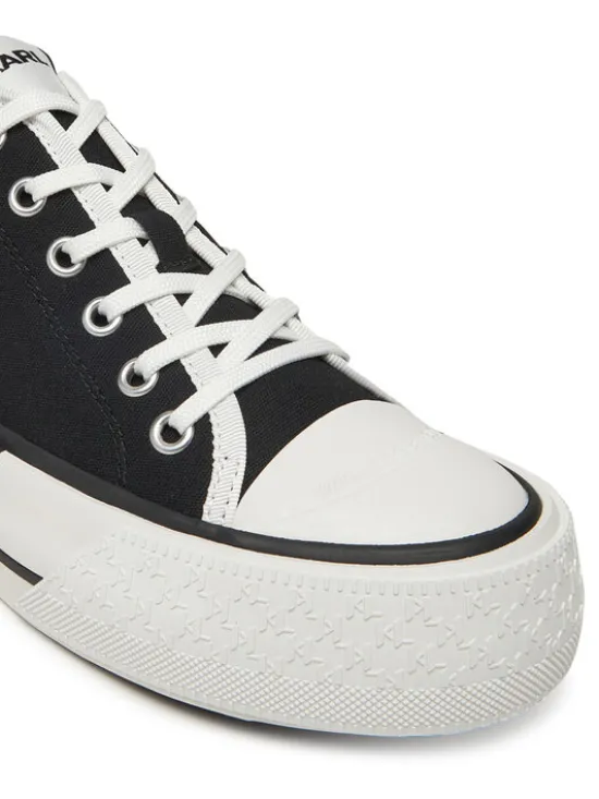 KARL LAGERFELD Trampki KL60614T Czarny