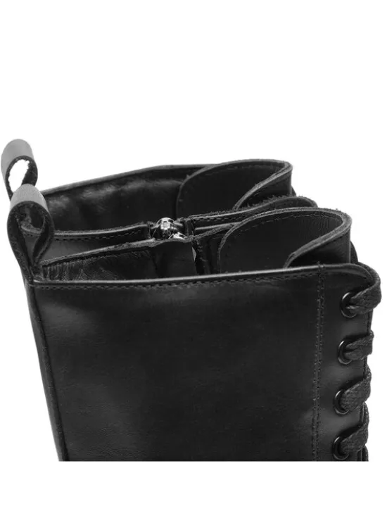 KARL LAGERFELD Trzewiki KL42475 Czarny