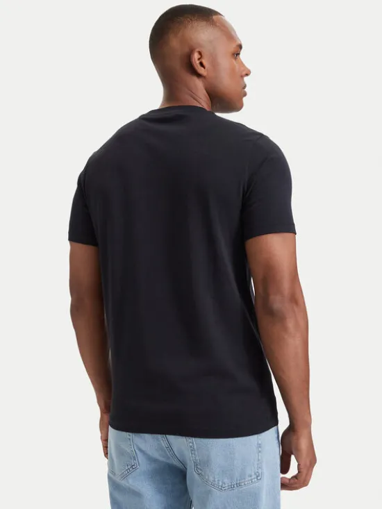 KARL LAGERFELD T-Shirt 755780 564235 Granatowy Regular Fit