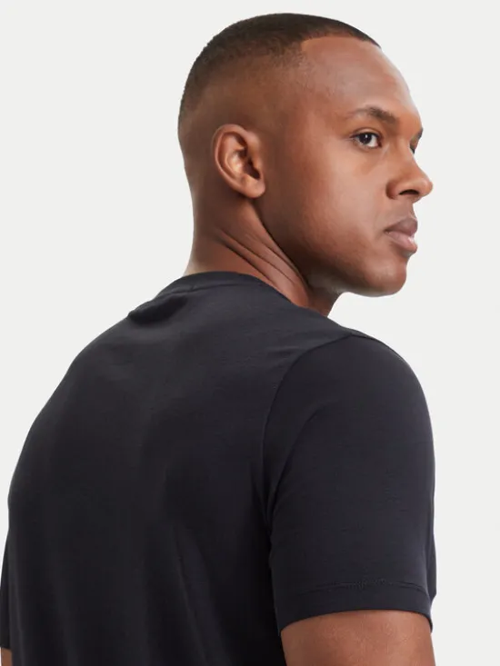 KARL LAGERFELD T-Shirt 755780 564235 Granatowy Regular Fit