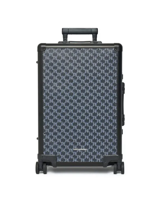 KARL LAGERFELD Walizka kabinowa Voyage A1M30482 Granatowy