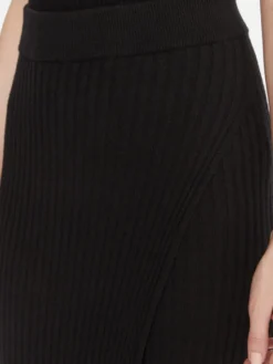 Kontatto Spódnica maxi 3M0955C Czarny Regular Fit