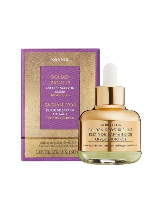 Korres Golden Krocus Ageless Saffron Elixir Eliksir Młodości Z Szafranem Serum