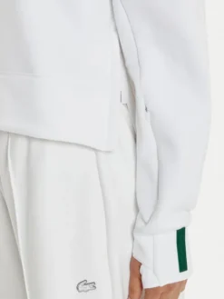 Lacoste Bluza SF0281 Biały Regular Fit