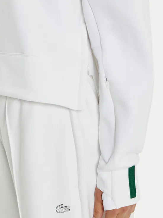 Lacoste Bluza SF0281 Biały Regular Fit