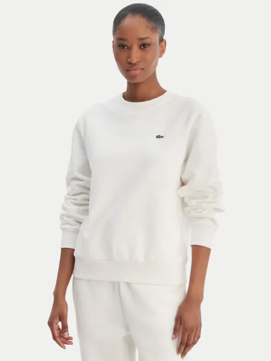 Lacoste Bluza SF5270 Écru Regular Fit