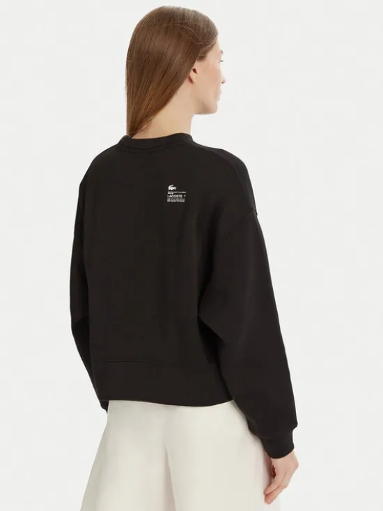 Lacoste Bluza SF5614 Czarny Oversize
