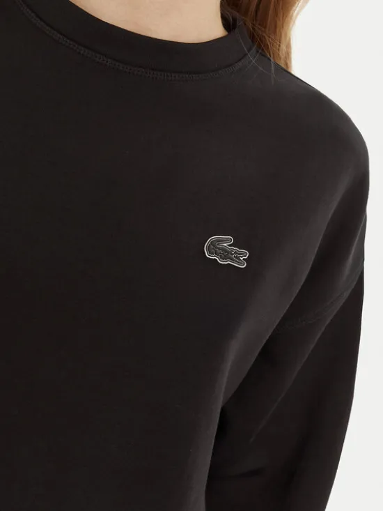 Lacoste Bluza SF5614 Czarny Oversize