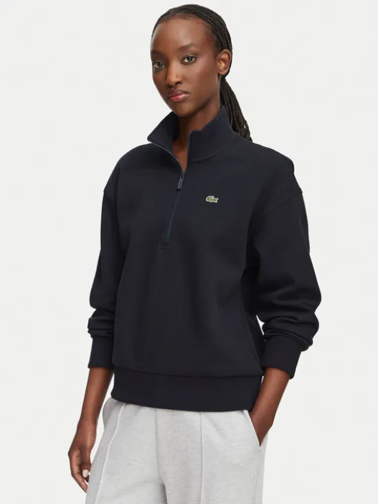 Lacoste Bluza SF5271 Granatowy Regular Fit