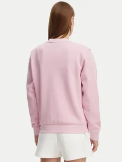 Lacoste Bluza SF5245 Różowy jasny Relaxed Fit