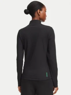 Lacoste Bluza techniczna SF0145 Czarny Slim Fit