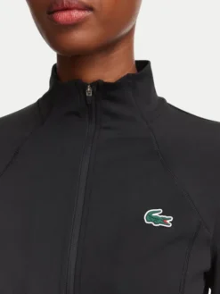Lacoste Bluza techniczna SF0145 Czarny Slim Fit