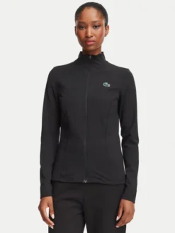 Lacoste Bluza techniczna SF0145 Czarny Slim Fit