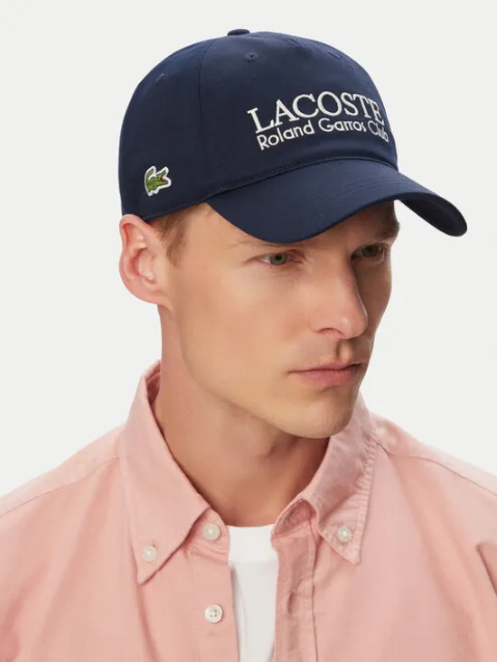 Lacoste Czapka z daszkiem RK0378 Granatowy