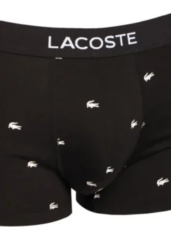 Lacoste Komplet bokserek 5H1299 Czarny