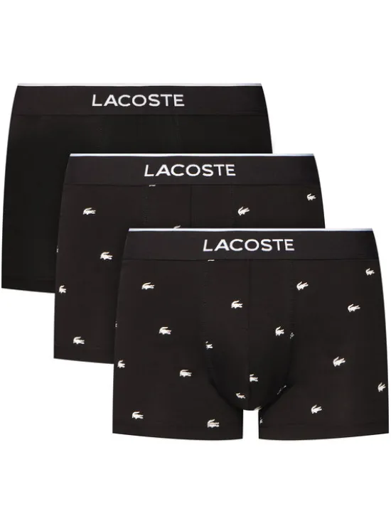 Lacoste Komplet bokserek 5H1299 Czarny