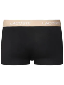 Lacoste Komplet bokserek 5H1297 Czarny Regular Fit