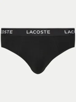 Lacoste Komplet slipów 8H1293 Czarny