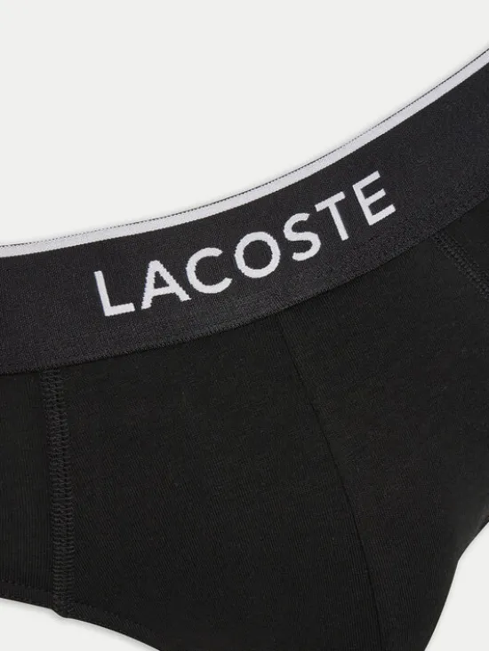 Lacoste Komplet slipów 8H1293 Czarny