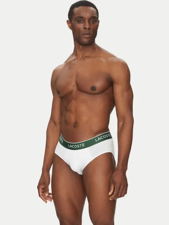 Lacoste Komplet slipów 8H1293 Kolorowy