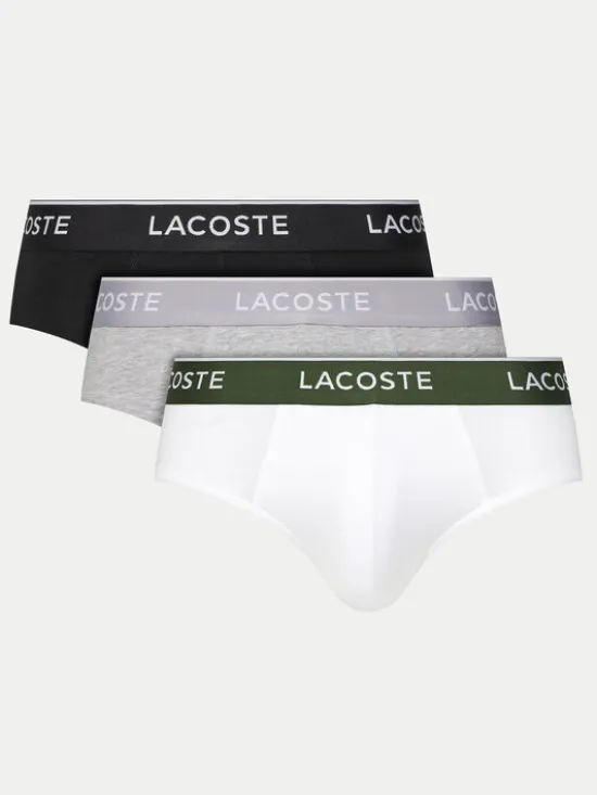 Lacoste Komplet slipów 8H1293 Kolorowy