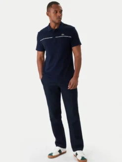 Lacoste Polo PH9863 Granatowy Regular Fit