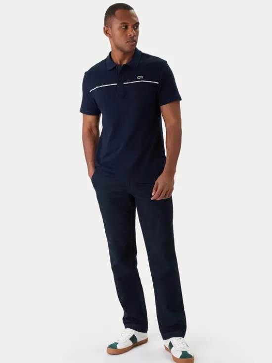 Lacoste Polo PH9863 Granatowy Regular Fit